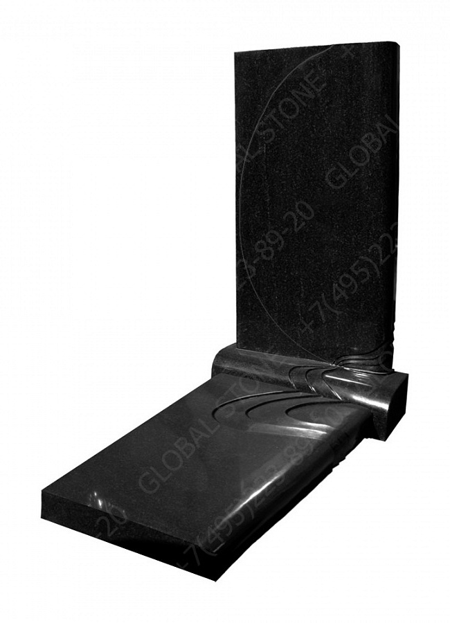 С4277 Памятник из гранита (Габбро Диабаз)