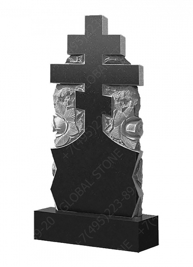 Г0671 Памятник из гранита (Габбро Диабаз)